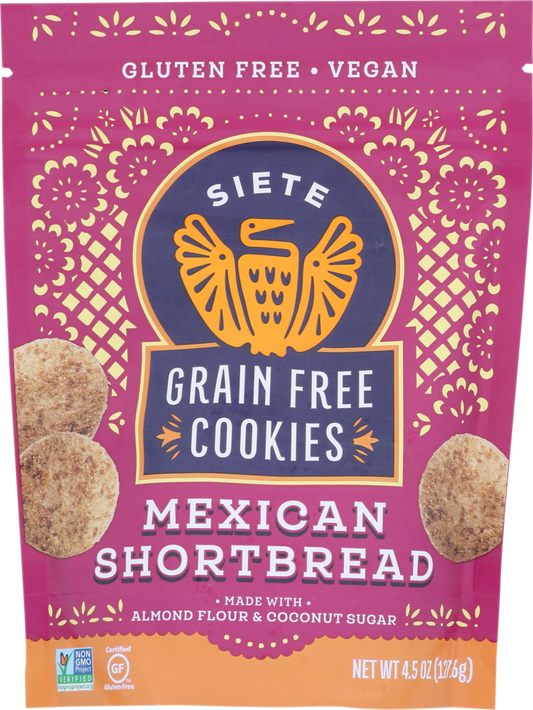 Galletas mexicanas sin granos sin gluten - SIETE