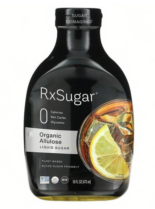 Endulzante líquido: alulosa 473 ml - RXSUGAR