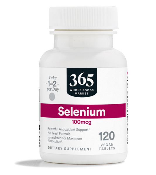 L-Selenio metionina 100 mcg - 365 W.F MARKET